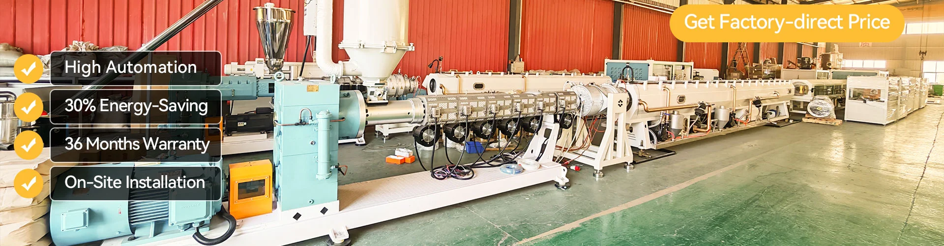 PE Boru Üretim Hattı