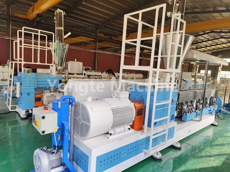 WPC Peletleme Makinesi için Sökme ve Montaj Paralel Çift Vidalı