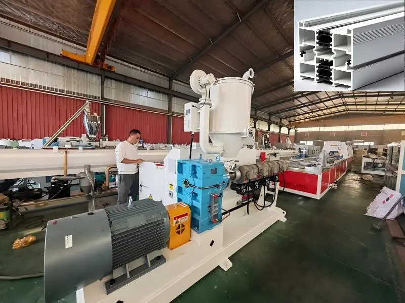 ABS Pencere Kapı Profil Makinası