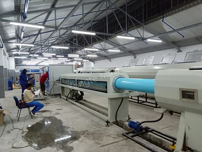 Afrika 200-400mm PVC Boru Yapma Makinesi