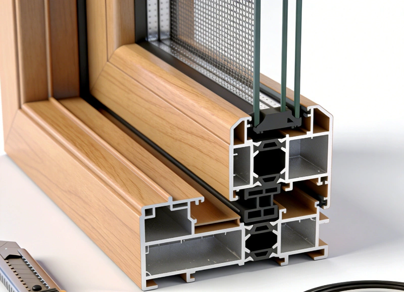 ABS window door profile