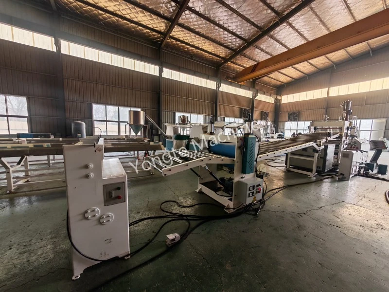 traction device for Yongte 1200mm PVC thin sheet extrusion line