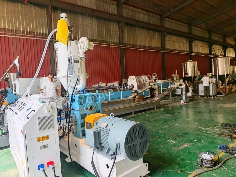 Plastik Geri Dönüşüm Peletleme Hattı Afrikalı Müşteriye Teslim Edildi