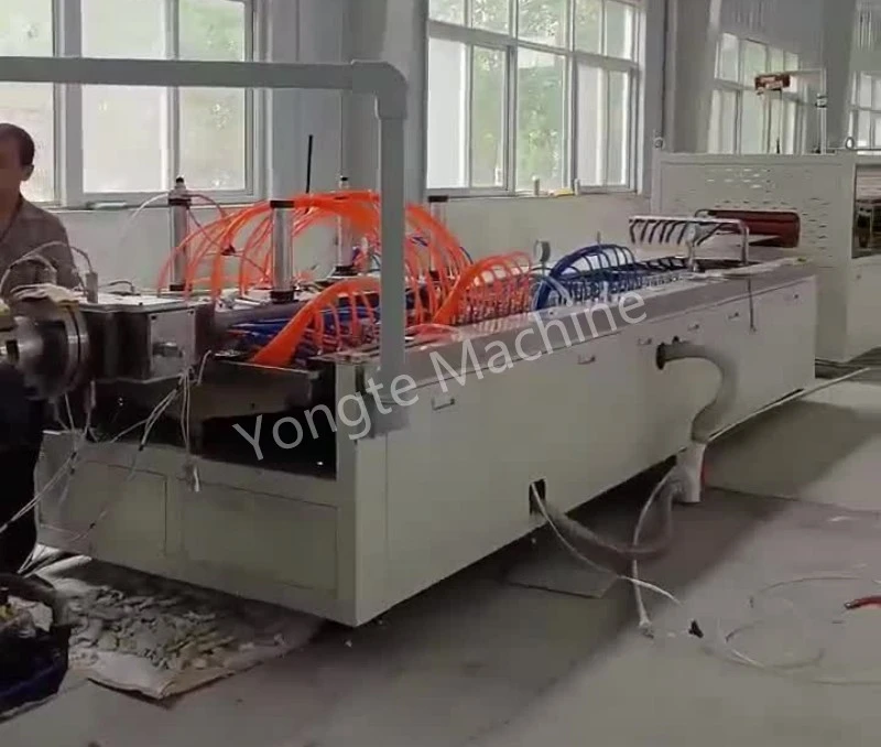 PVC Duvar Paneli Ekstrüzyon Hattı Çin'de Başarıyla Kuruldu